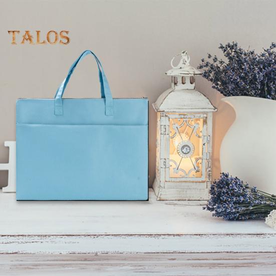 Art Portfolio Bag A3 A4 Art Folder Portfolio Carrying Case with Handle Waterproof Artist Supply Storage Tote Bag for Artwork Poster Scrapbook