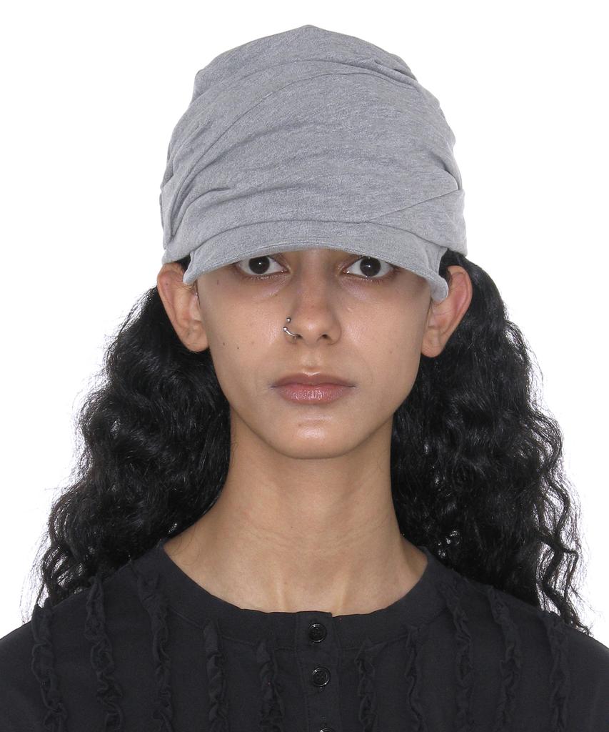 PARTIMENTO ЖЕНЩИНЫ Кепка-шапка Luched Drape Hat_Меланж