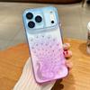 Мягкий чехол «Цветной хвост павлина» для iPhone 15/16/17 Pro Max с пленкой для камеры