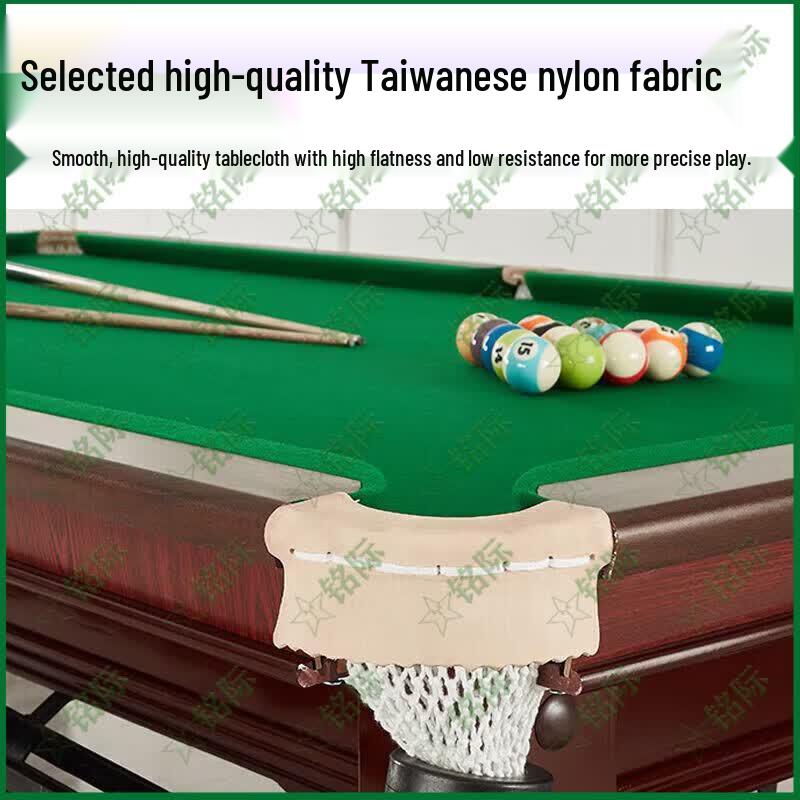 Mingji Standard Chinese Eight-Ball Pool Table with Automatic Ball Return