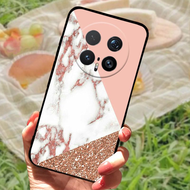 Ударопрочный чехол Funda для Honor Magic 8 Pro, мягкий ТПУ-силикон, защита камеры, чехол-бампер для телефона Honor Magic8 Pro BKQ-AN10