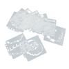 9Pcs Stencils  Production Reusable PET Multi Purpose Flexible  Mandala Template