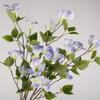 Long Branch Artificial Viola Tricolor Flower Simulation Artificial Greenery  Wedding