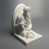 Фигурка Моисея Скульптура диффузорный камень Скульптура Художественное произведение Гипсовая статуя Статуя Искусство Скульптура Украшение для дома Гостиная Подарки на день рождения