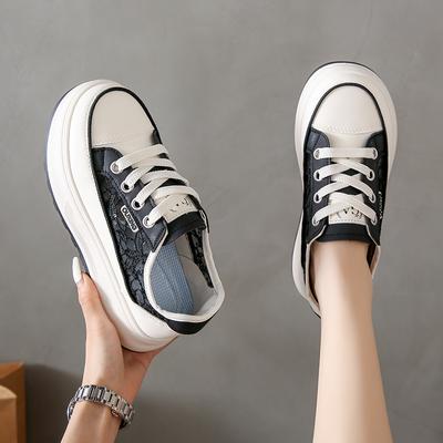 Белые спортивные туфли корейские женские кроссовки на платформе повседневные Harajuku теннисные женские винтажные вулканизированные дизайнерские туфли