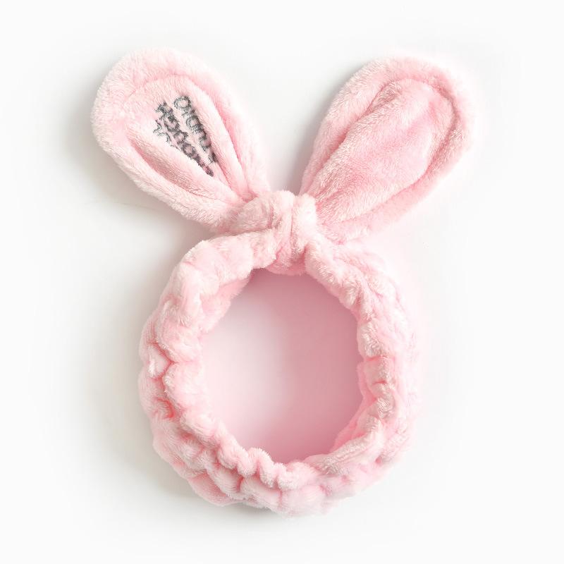 Gao Junxi вышитые буквы галстук проволока бант повязка на голову маска для умывания макияж повязка на голову женские аксессуары для волос