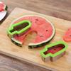 Резак для арбуза, резак для дыни из нержавеющей стали, креативная форма для мороженого, фруктовый слайсер, форма для печенья, инструмент для детской вечеринки