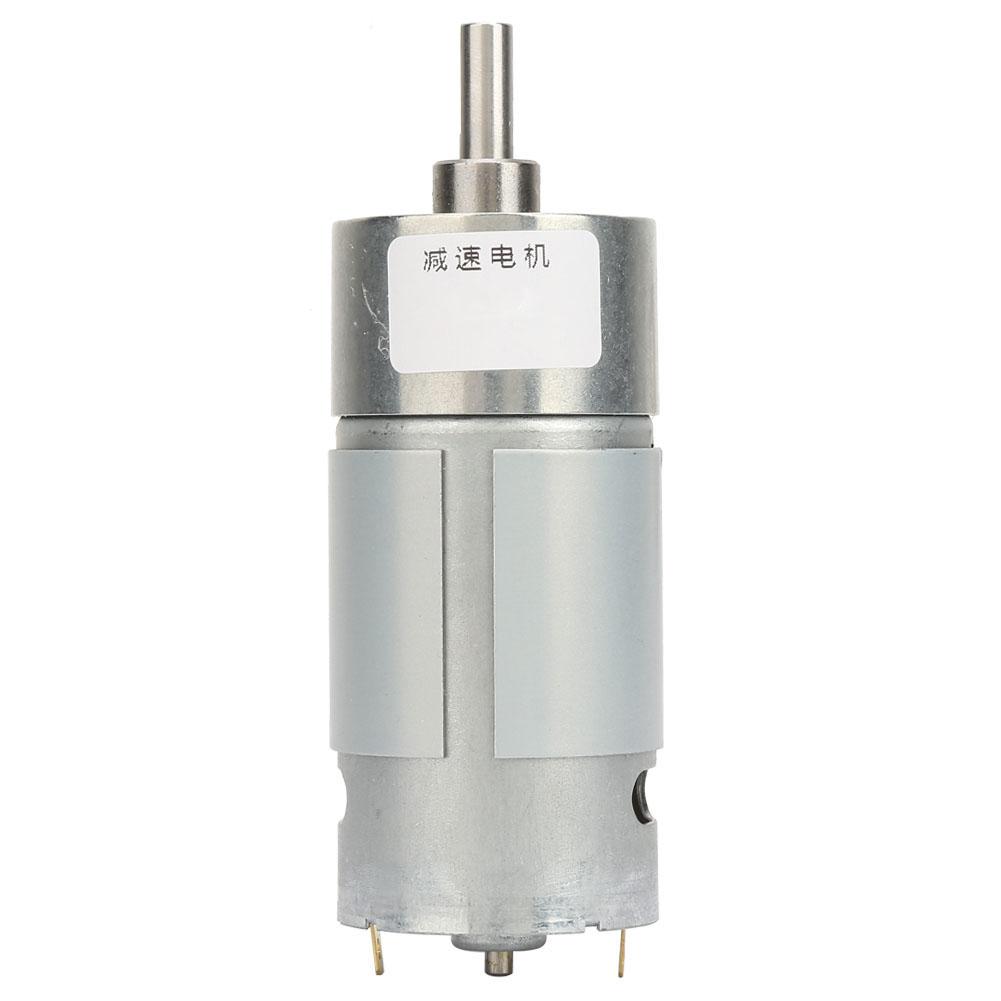 Full Copper Coil Speed Reduction Large Torsion Wattage Reduction DC Gear Motor(19 380RPM)