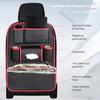 2шт автомобильный многофункциональный органайзер для спинки сиденья из искусственной кожи сумка для хранения на заднем сиденье автомобиля с 6 карманами для укладки в дороге