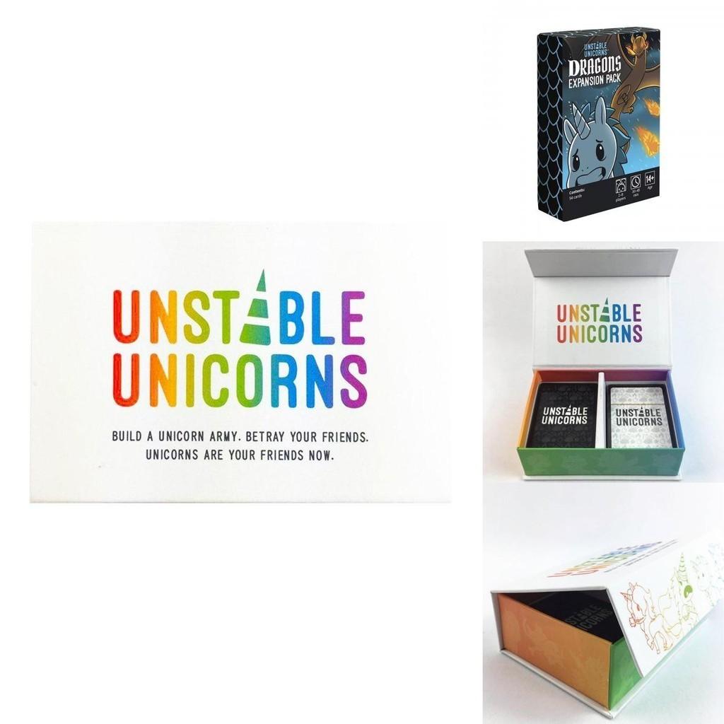 Fun And Strategic Unstable Unicorns Card Board Game Expansion For Family Parties