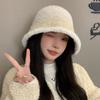 Зимняя теплая шапка-ушанка, морозостойкая шапка-рыбак, милая кепка-ведро, осень/зима