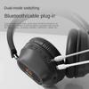 Цифровой дисплей Беспроводные Bluetooth-наушники Гарнитуры с шумоподавлением Hi-Fi Стереонаушники Спортивные геймерские наушники Поддержка TF/FM
