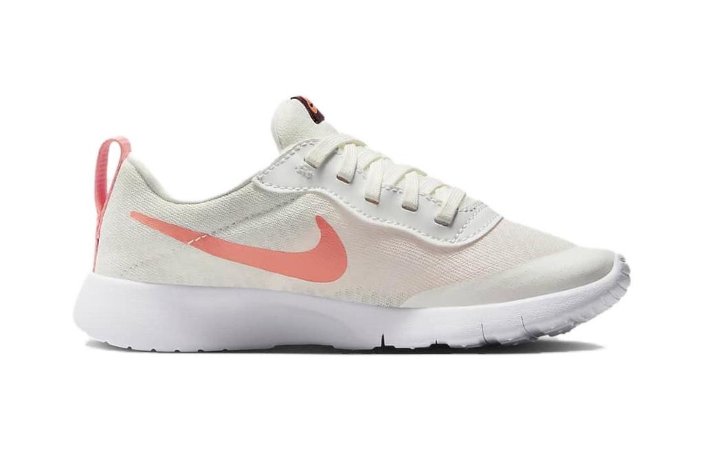 Nike Tanjun EasyOn PS Амортизация Низкие Детские Беговые Кроссовки Бело-Оранжевые Для Детей Возрастом 3 7 Лет DX9042-101