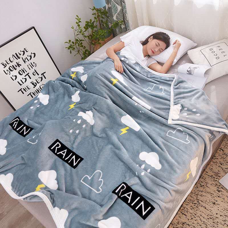 Фланелевые простыни, утолщенное одеяло, одеяло из кораллового флиса, четырехсезонное, общее, одноместное, двойное, для студенческого общежития