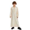 Muslim Saudi Arab Kids Boys Kaftan Robe Dishdasha Abaya Thobe Jubba Thoub Dress
