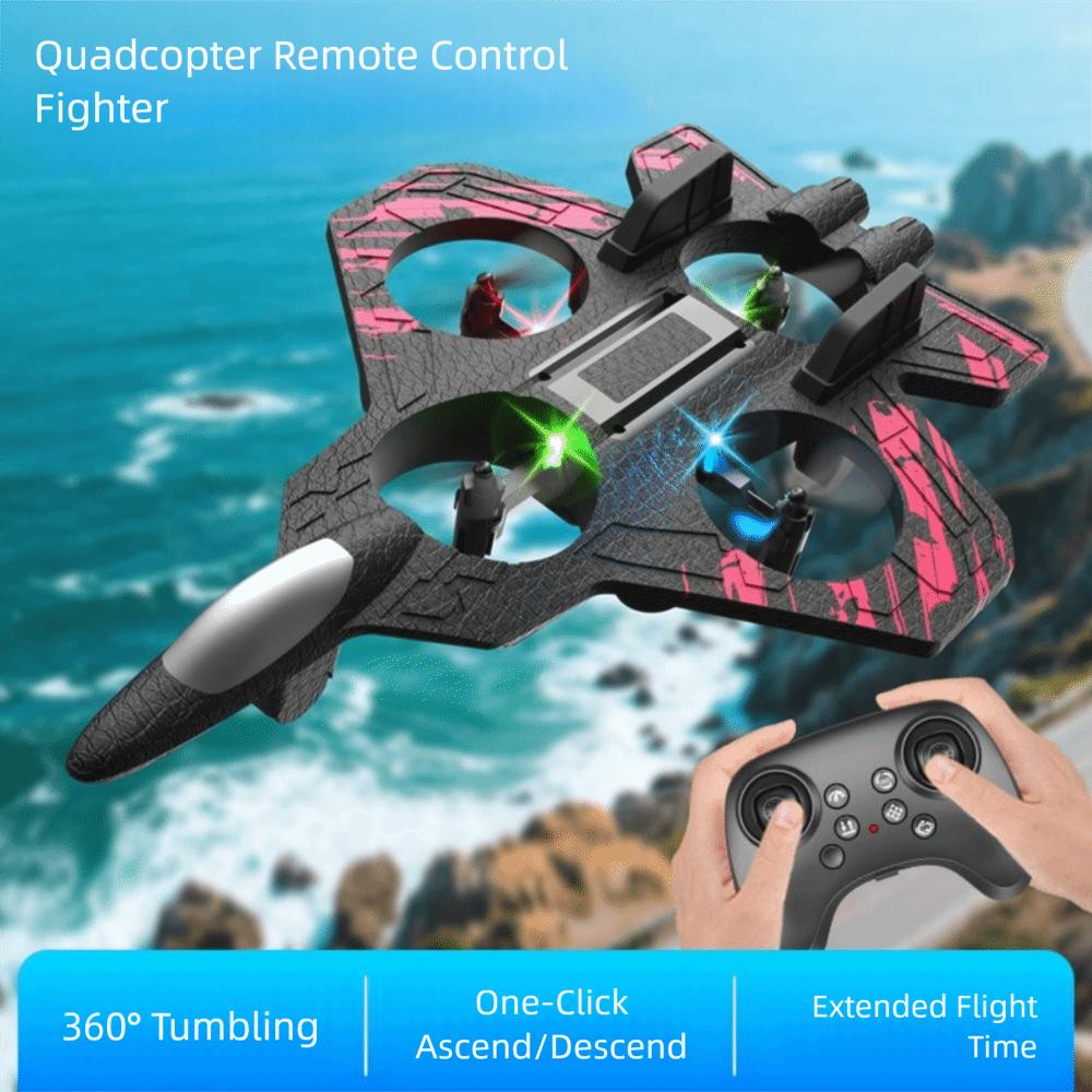 Игрушка-вертолет из пенопласта EPP с четырьмя двигателями, перезаряжаемый, радиоуправляемый, хобби, реактивный самолет, взаимодействие родитель-ребенок