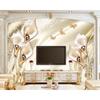 Luxury Wall Murals Tulip Jewelery Wallpaper Mural Living Room Bedroom Wallpaper For Walls 3d
