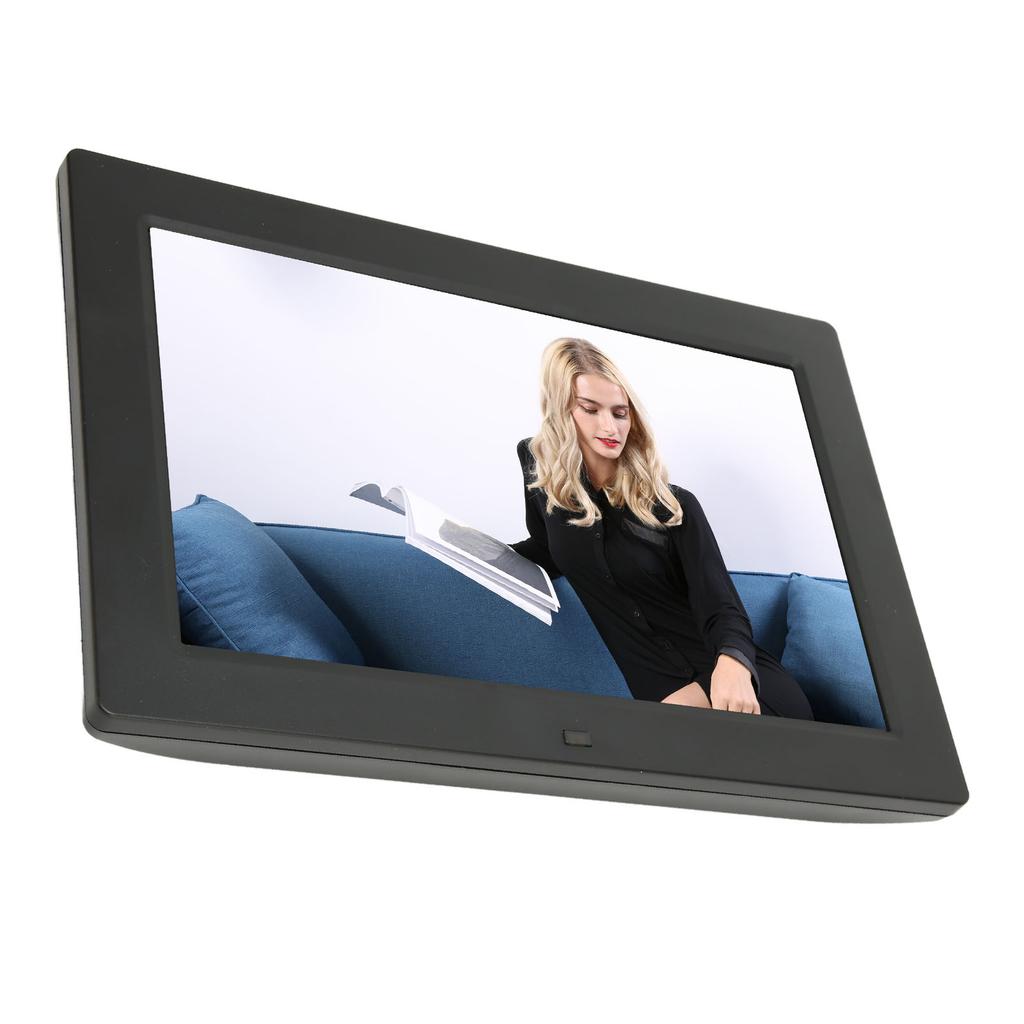 Цифровая фоторамка 10 дюймов IPS 1280x800 Поддержка Видео Звук Изображение Smart HD Дисплей с пультом дистанционного управления