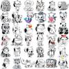 New Animal Style Lucky Cat Dog Panda Bear Lion Snake Rabbit Diy Beads Fit Original Fashion Charms Silver Color Bracelets Jewelry