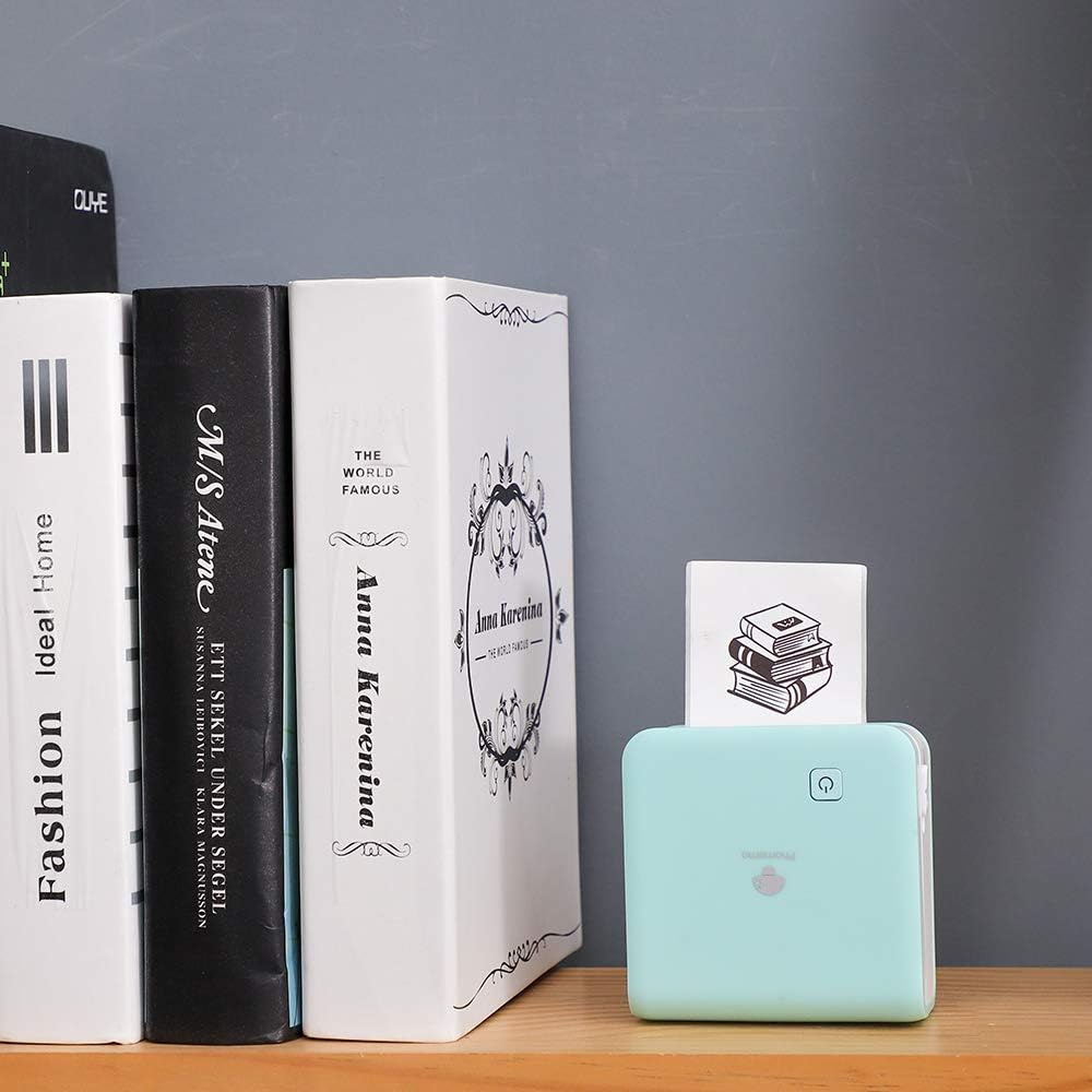 Phomemo P2S Thermal Mini совместим с 3 рулонами термобумаги HD Подарочная наклейка Мобильная монохромная наклейка Карманный Bluetooth Для дома Для дома