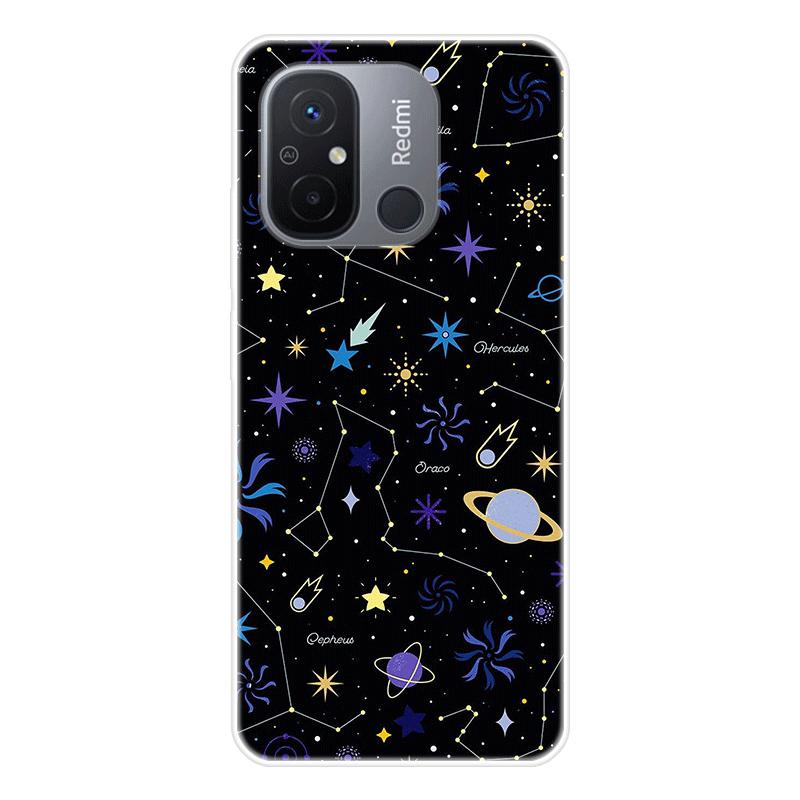 Для Xiaomi Redmi 12C 12 C Redmi12C чехол Мягкая силиконовая задняя крышка Мультяшный чехол для телефона Разнообразие