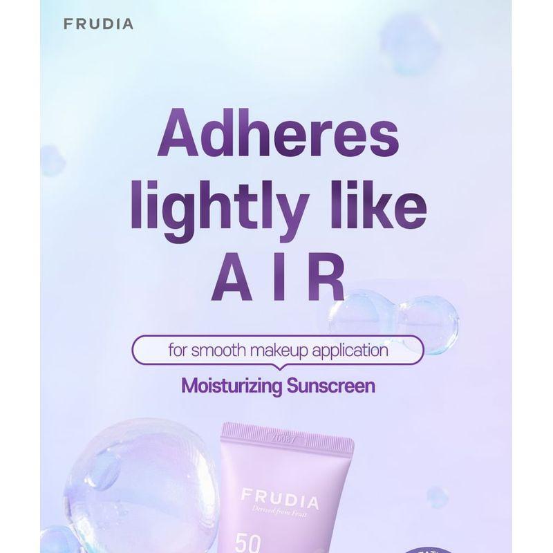Frudia Увлажняющий солнцезащитный крем с черникой Air Fit