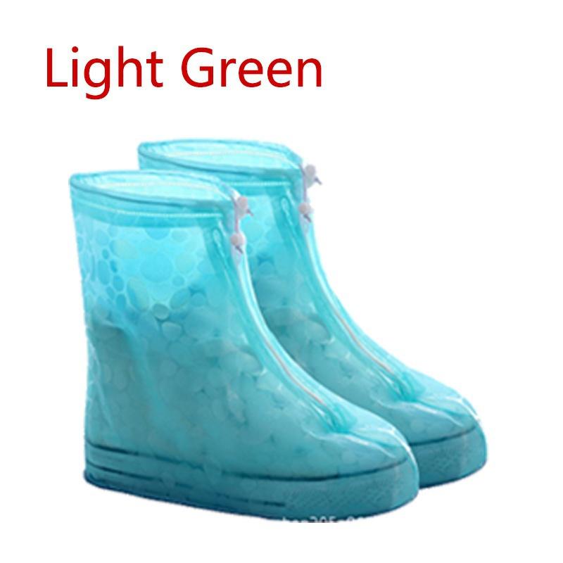1 Pair Unisex Outdoor Rain Waterproof Protector Shoes Boot Cover Unisex Rain Shoe Covers Anti-Slip Rain Shoes Cases