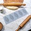 3D Leaf Coral Pattern Baking Mold Easy Demoulding Chocolate Thin Cake Dessert Silicone Baking Mould Stamping Mat