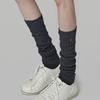 ATHPLATFORM AW32AS07 Double-Rib Knee Socks_Charcoal