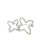 Брошь-силуэт «Двойной цветок» CWGG251532 SLV F [Selford] для женщин