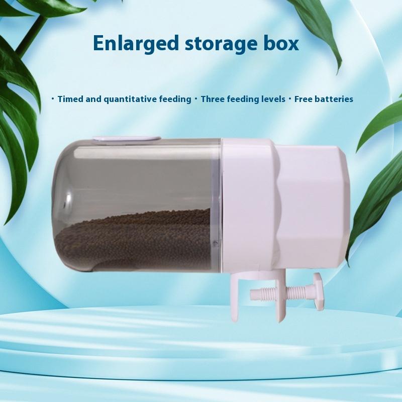 Автоматическая кормушка для аквариума Регулируемый дозатор корма для рыб Большая вместимость Аквариум 3 режима Кормушка для рыб Умный таймер Большая вместимость
