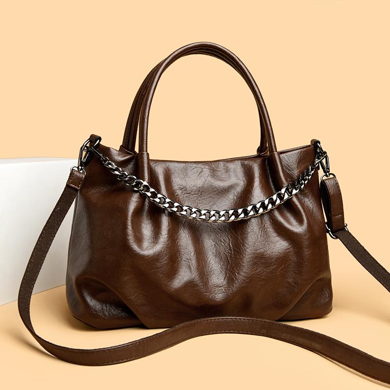 Женская минималистичная сумочка, Вместительная сумка через плечо, Винтажная сумочка, Женская сумочка, Модная повседневная сумка через плечо