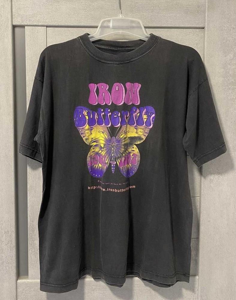 1997 Iron butterfly European tour tshirt BO228 Unisex T-Shirt
