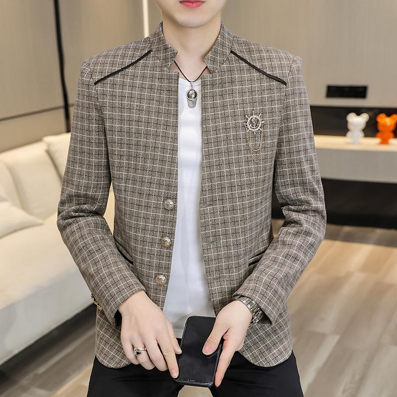 Новый костюм, мужской костюм, повседневный костюм, мужская мода, мужской повседневный костюм, пальто, мужской