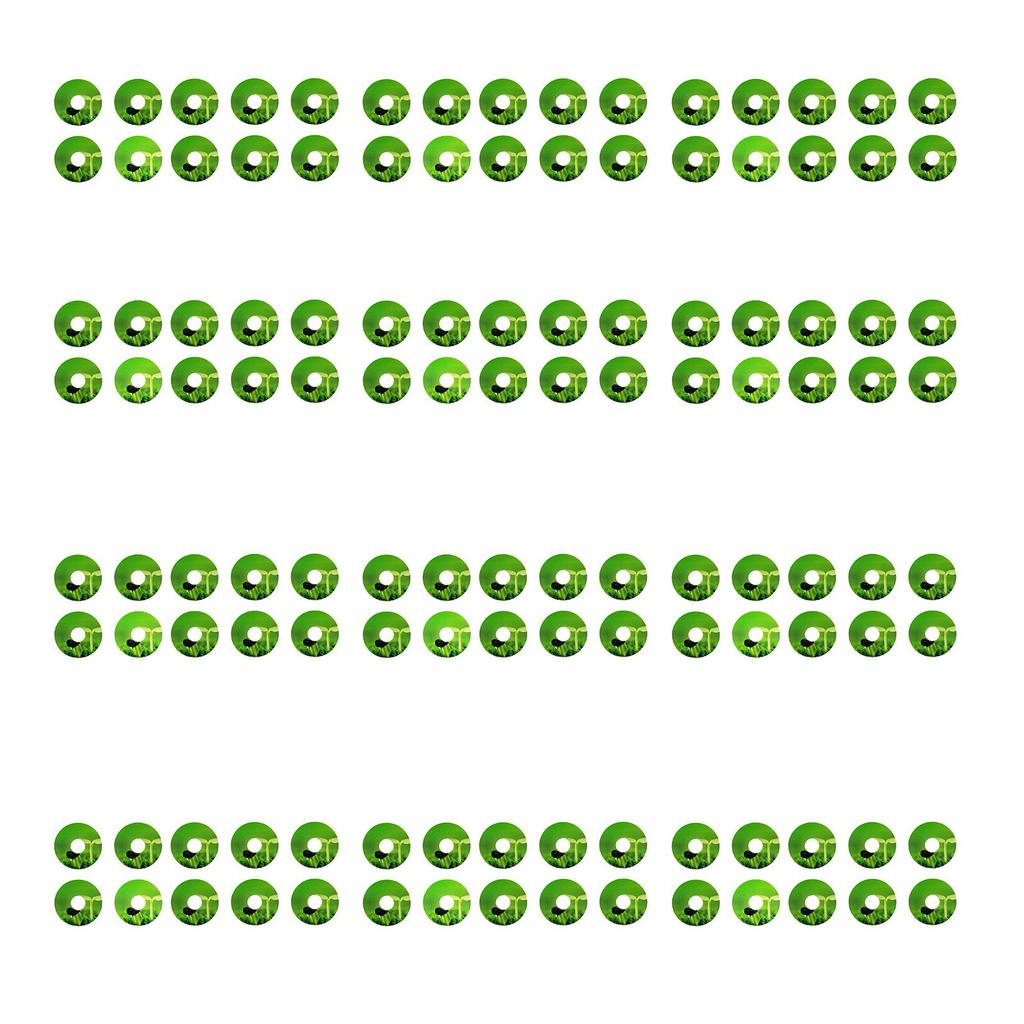 Упаковка из 100/120 этикеток для гидропонных растений Круглые наклейки для роста растений для рассады Самоклеящиеся этикетки для гидропонных растений