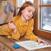SCRIBBLEDO 11”x14” Large Graph Dry Erase Grid Board Double-Sided White Board .75” Cells Drawing Math Grid Lines Graphing Charts Whiteboard for