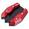 Motorcycle Kickstand Extender Pad Enlarger CNC Aluminum Alloy Anti Skid Side Stand Extension Plate Pad Replacement for