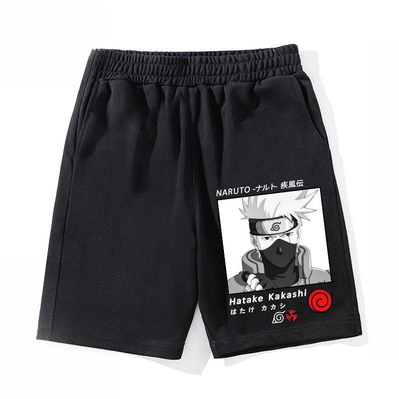Naruto Shorts - Kakashi, Naruto, Tsunade Graphic Cotton Breathable Shorts Unisex 2026 Summer New Shorts Streetwear