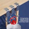 2/4/8PCS 360° Rotatable Steel Table Hooks - Detachable, Non-Destructive Installation for Office Desks, School Dormitories