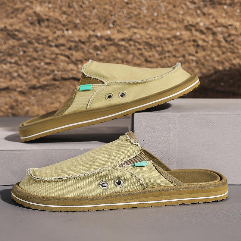 Высококачественная мужская обувь, Дышащие парусиновые туфли, Легкая обувь ручной работы на мягкой подошве, Летняя повседневная обувь Zapatos Casuales