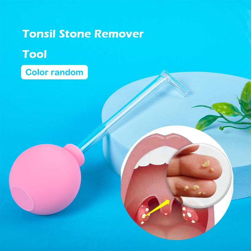 Tonsil Stone Remover Tool Manual Style Remover Mouth Cleaning Care Tool Ear Wax Tonsil Stone Suction Ball Manual Style Cleaner