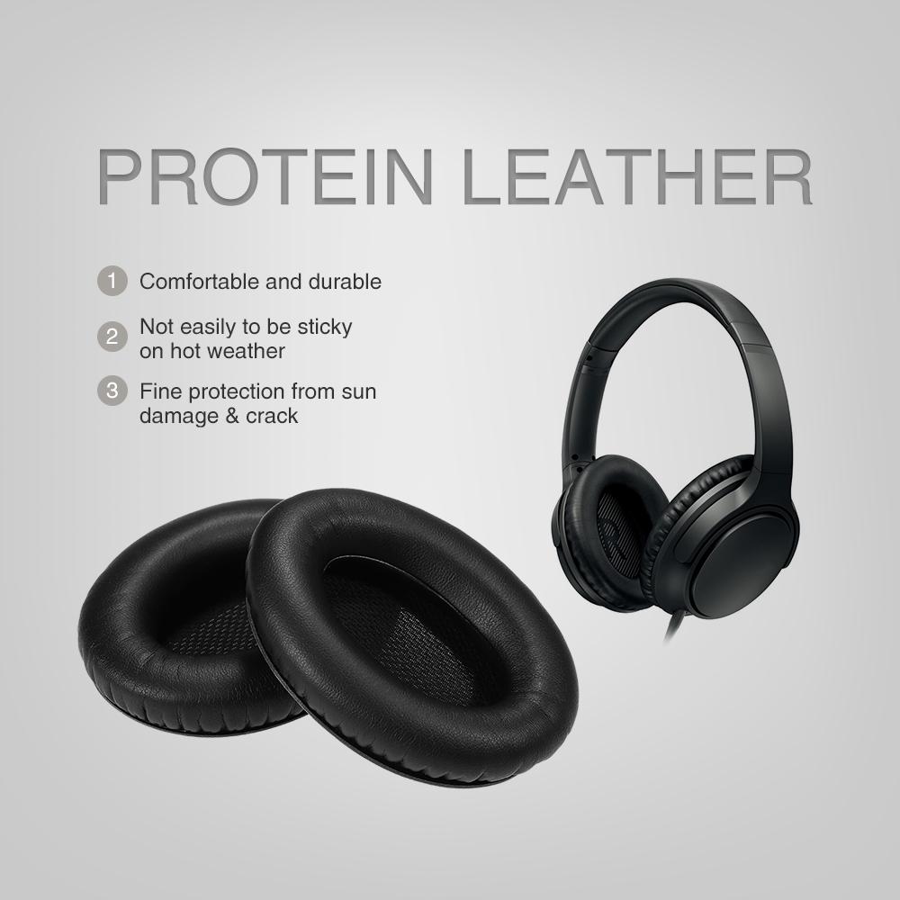 Replacement Memory Ear Pad Cushion Protein Leather Compatible with Bose AE 1 & for Triport TP 1 TP 1A Headphones