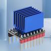 Драйвер шагового двигателя TMC2209 V2.0 UART, бесшумные шаговые джойстики с радиатором, до 256 делений для платы управления 3D-принтера