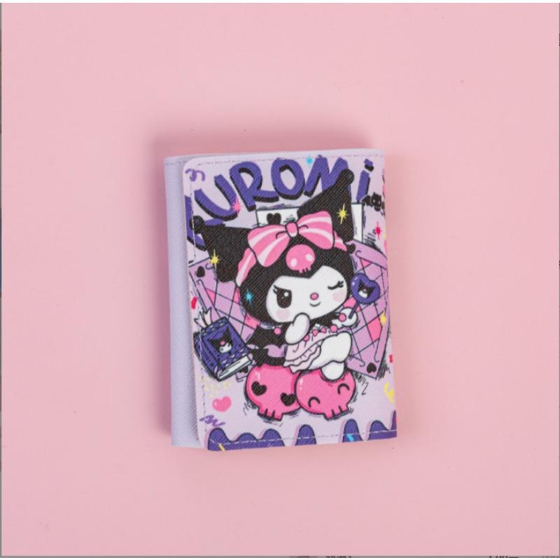 The New Cute Card Bag Is Small, Multi-card, Large-capacity Animation, Student Children's Change Bag, Cartoon Wallet.