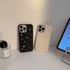 Трехмерный Жемчуг 17 Чехол для Мобильного Телефона Apple Iphone16 Простой 11 Гальванический 12 Легкая Роскошь 15promax Подходит для X/13