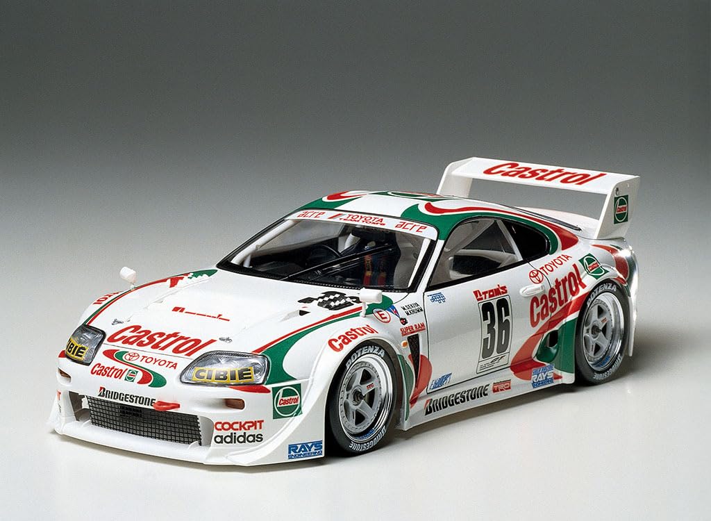 Tamiya Серия спортивных автомобилей 163 Castrol Toyota Supra GT Пластиковый модельный набор 24163 1/24 Нет. ТОМ'С