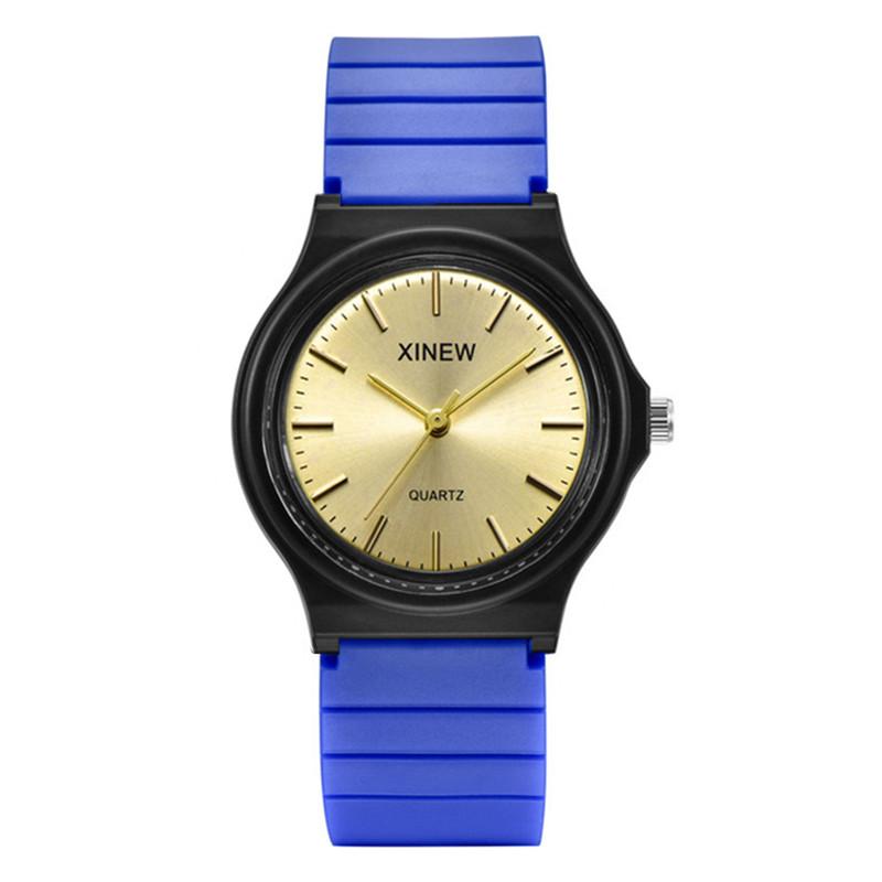 Students Cheap Watches Boys Kids Fashion Rubber Band Simple Sports Quartz Watch Black Erkek Barato Saat Relogios Masculinos