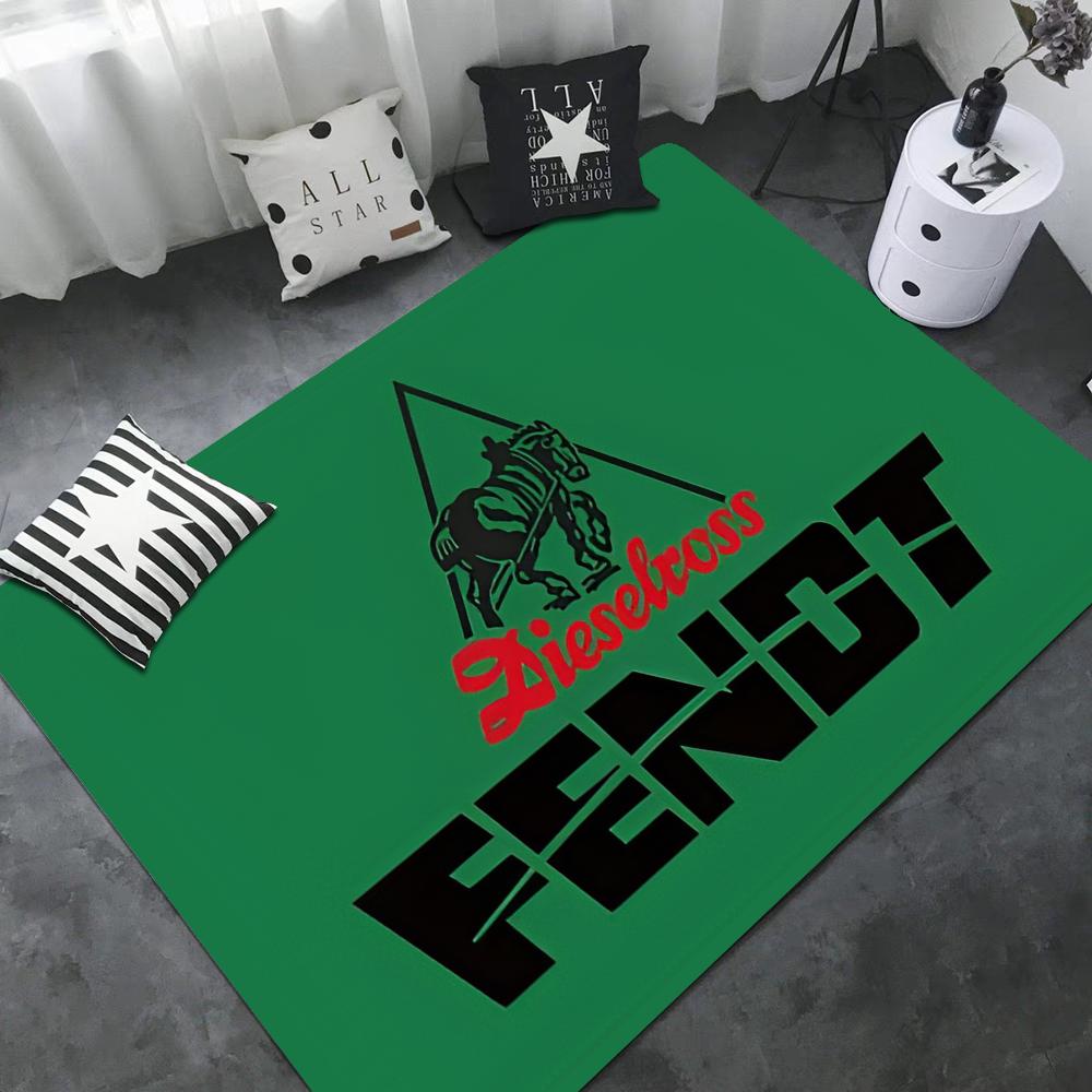 Сельскохозяйственный трактор Fendt Коврик для пола Прямоугольный Противоскользящий Домашний Мягкий Коврик для ванной Коврик для входной двери В помещении На улице Коврик для декора отеля