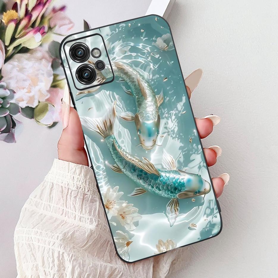 For Motorola Moto G32 Case Moto G22 G42 G52 Luxury Painted Cover Soft Silicone Case For Moto G52 G 22 32 42 MotoG22 Fundas Coque