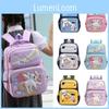Cute Cartoon Hard Shell School Backpack For Kids Unisex Nylon Lightweight